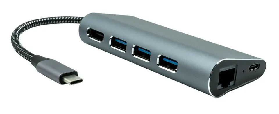 ⁨ProXtend USB-C 6in1 MultiHub⁩ w sklepie Wasserman.eu