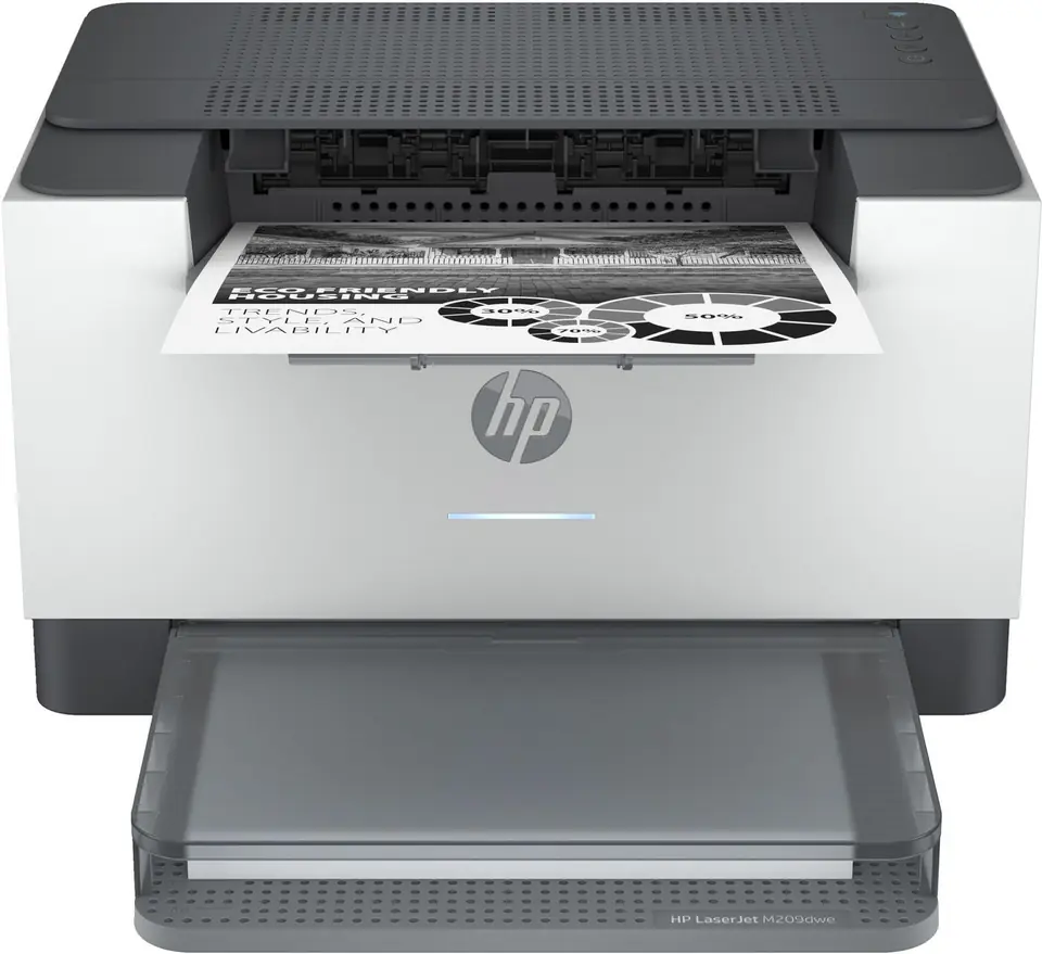 ⁨HP LaserJet HP M209dwe Printer, Black and white, Printer for Small office, Print, Wireless; HP+; HP Instant Ink eligible; Two-sided printing; JetIntelligence cartridge⁩ at Wasserman.eu