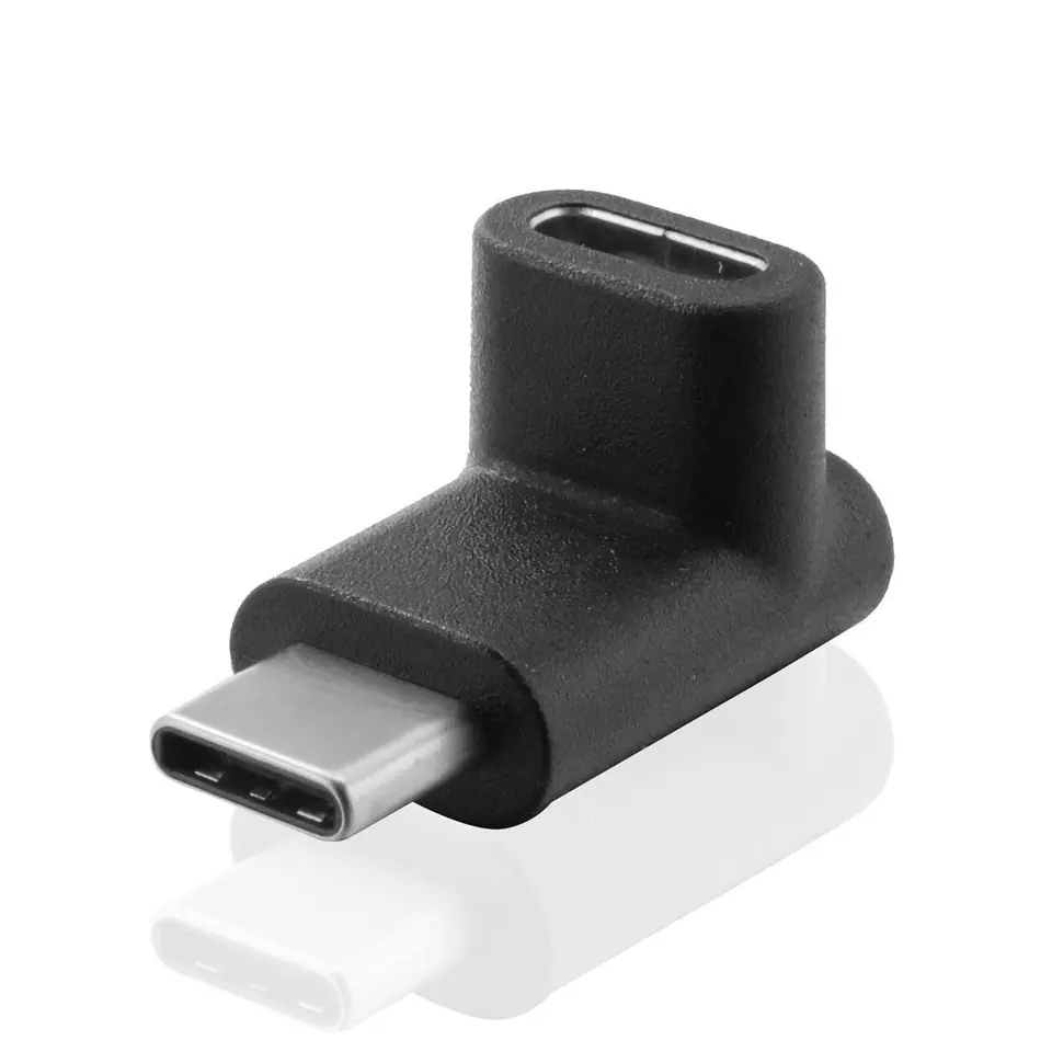 ⁨MicroConnect USB-C to C Adapter angled 90°⁩ w sklepie Wasserman.eu