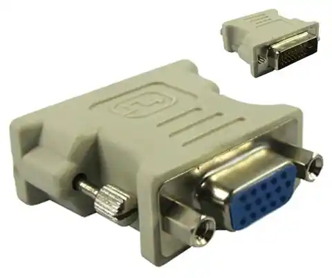 ⁨MicroConnect DVI-D/VGA 15-pin Adaptor M-F⁩ w sklepie Wasserman.eu