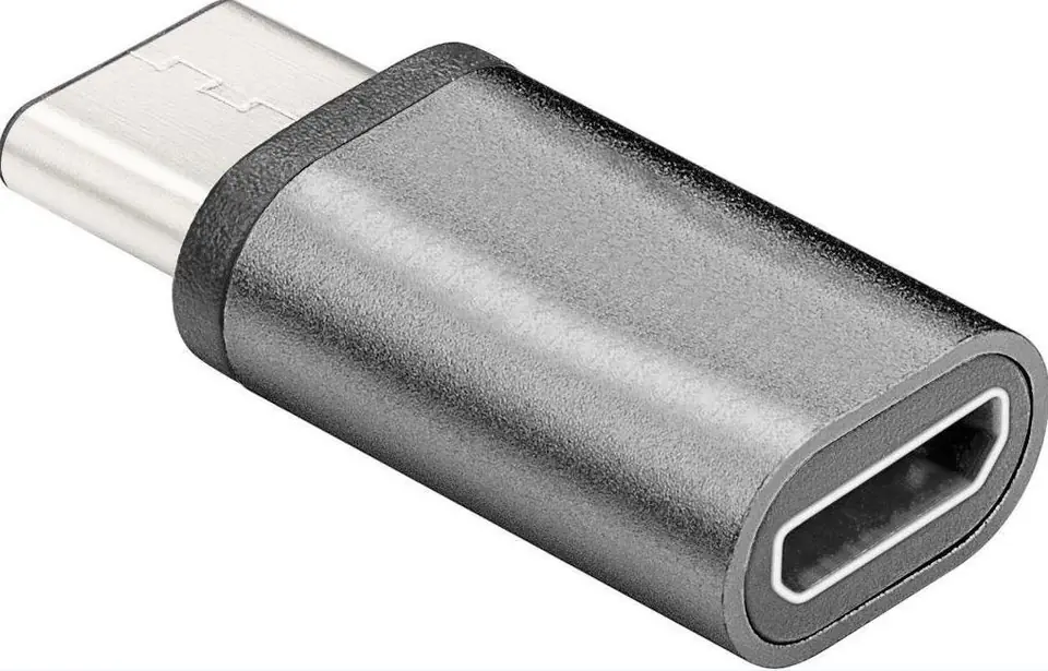 ⁨MicroConnect USB - C to USB 2.0 Micro B M/F⁩ w sklepie Wasserman.eu