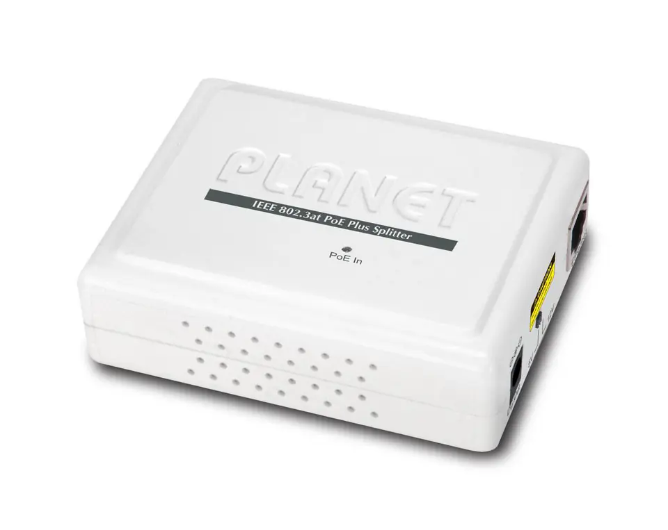 ⁨PLANET POE-161S network splitter White Power over Ethernet (PoE)⁩ at Wasserman.eu