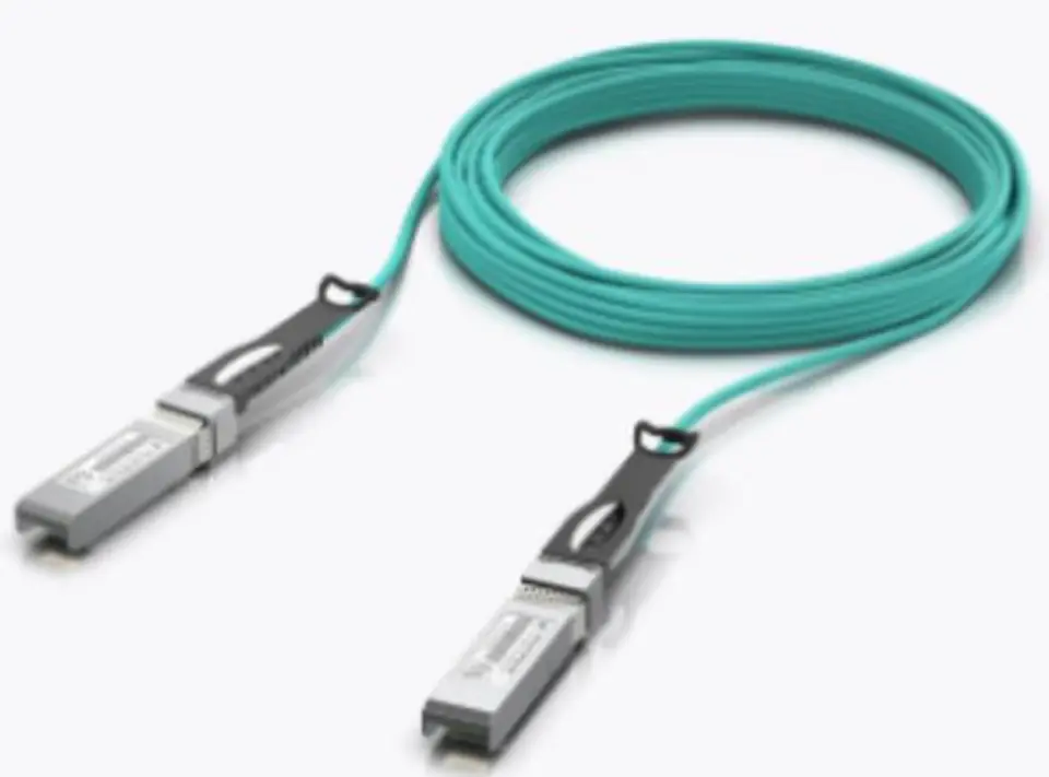 ⁨Ubiquiti UACC-AOC-SFP10-10m | DAC Cable | SFP+, 10G, 10m⁩ at Wasserman.eu