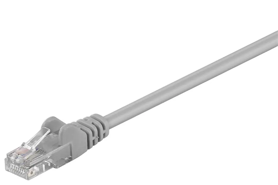 ⁨MicroConnect F/UTP CAT5e 0.25m Grey PVC⁩ w sklepie Wasserman.eu