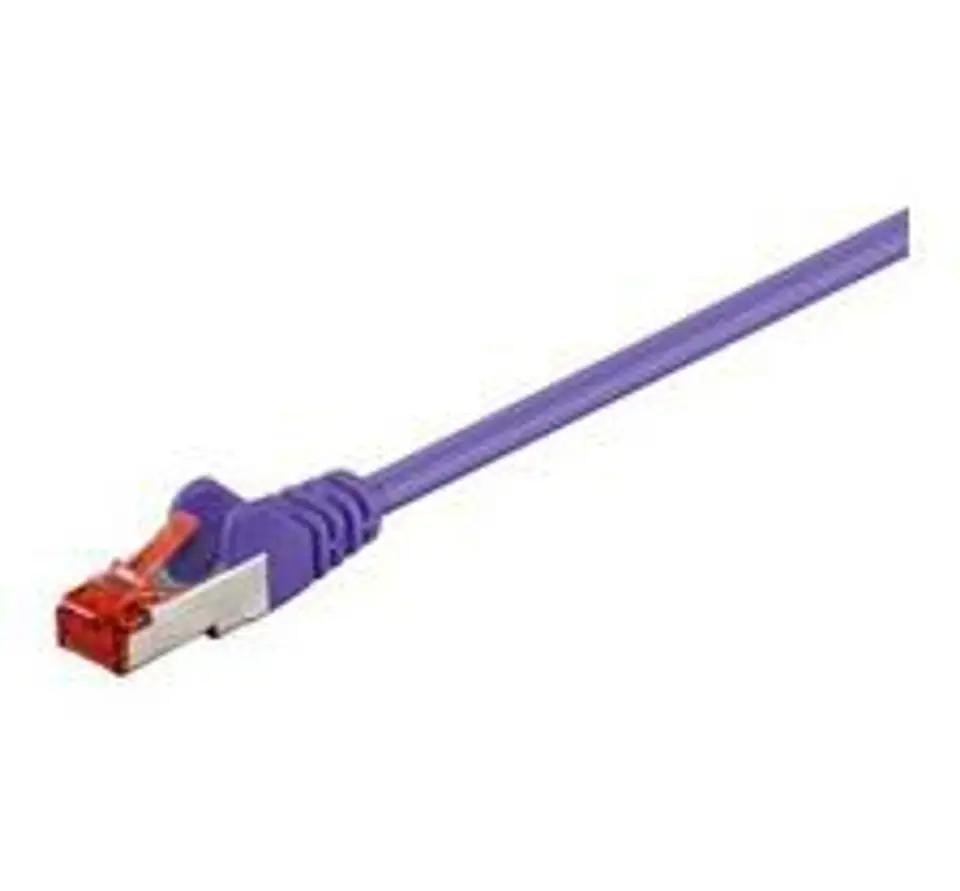 ⁨MicroConnect F/UTP CAT6 0.5m Purple PVC⁩ w sklepie Wasserman.eu