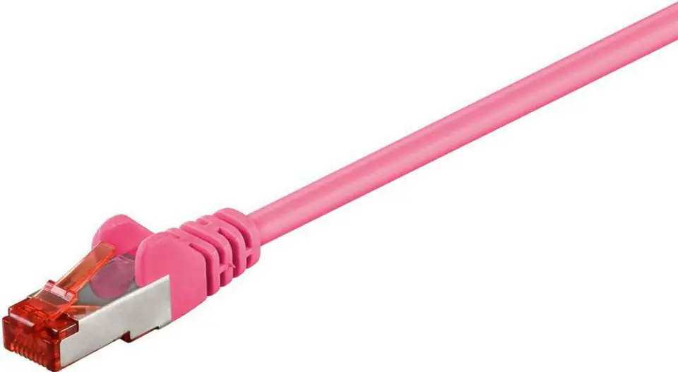 ⁨MicroConnect F/UTP CAT6 2m Pink PVC⁩ w sklepie Wasserman.eu