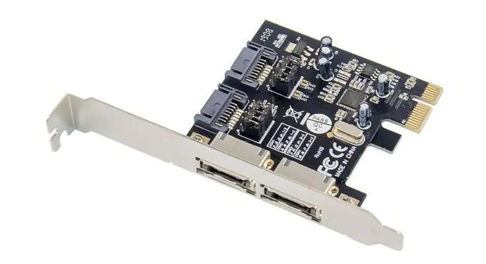 ⁨MicroConnect 2 port SATA3.0 PCIe card⁩ w sklepie Wasserman.eu