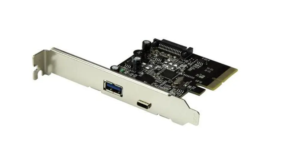 ⁨MicroConnect 1 x USB 3.1 Type C+A, PCIe⁩ w sklepie Wasserman.eu