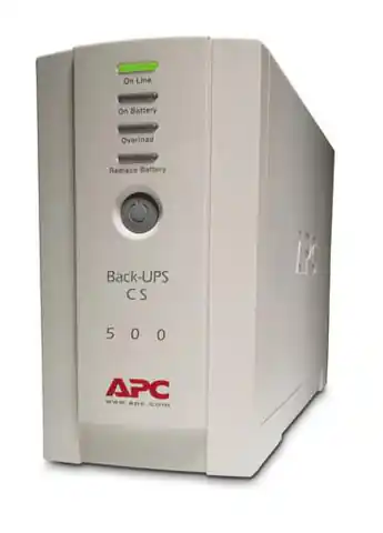 ⁨APC Back-UPS uninterruptible power supply (UPS) Standby (Offline) 0.5 kVA 300 W 4 AC outlet(s)⁩ at Wasserman.eu