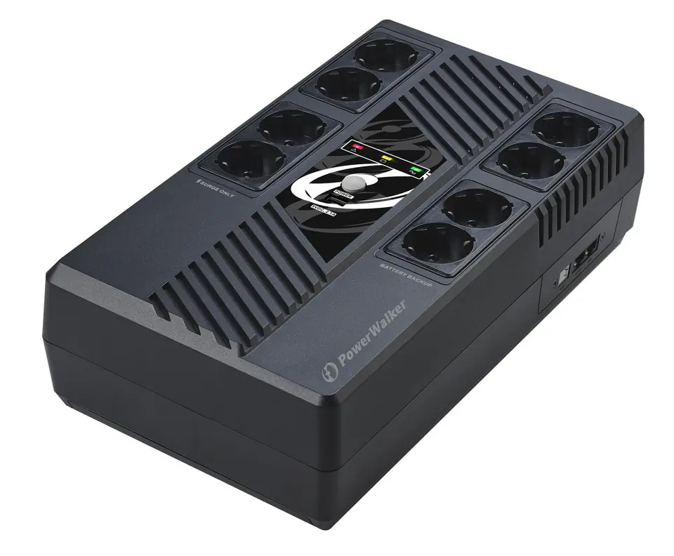 ⁨PowerWalker VI 600 MS FR UPS 600VA/360W⁩ w sklepie Wasserman.eu