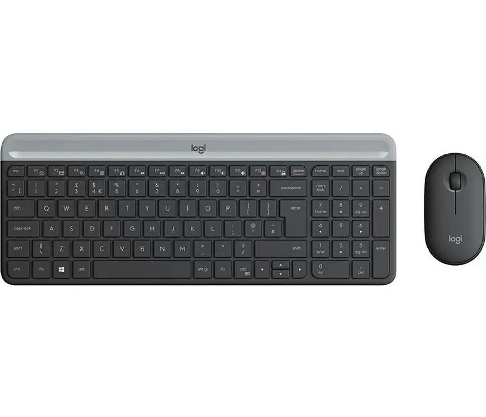 ⁨Logitech Slim Wireless Combo MK470⁩ w sklepie Wasserman.eu