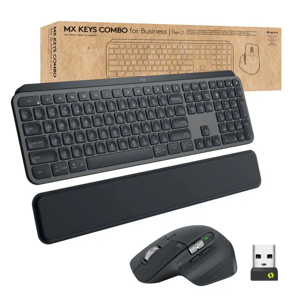 ⁨Logitech MX Keys combo for Business⁩ w sklepie Wasserman.eu