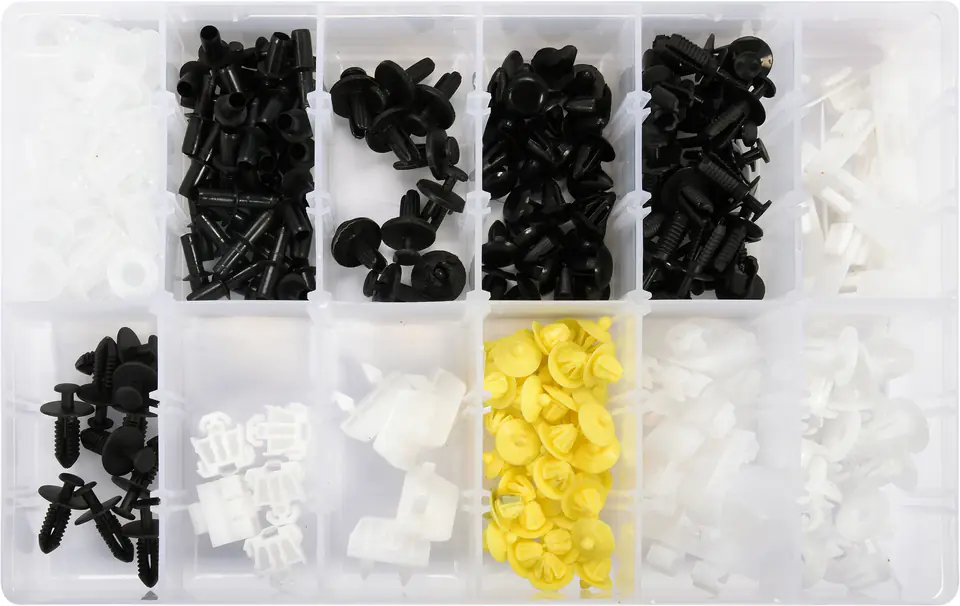 SET OF CAR CLIPS MERCEDES 270 PCS at Wasserman.eu