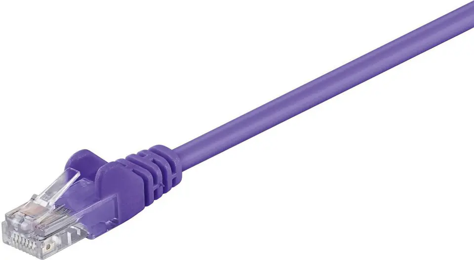 ⁨MicroConnect U/UTP CAT5e 1M Purple PVC⁩ w sklepie Wasserman.eu