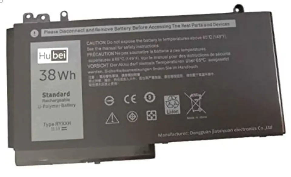 ⁨Dell Battery, 38WHR, 3 Cell,⁩ w sklepie Wasserman.eu