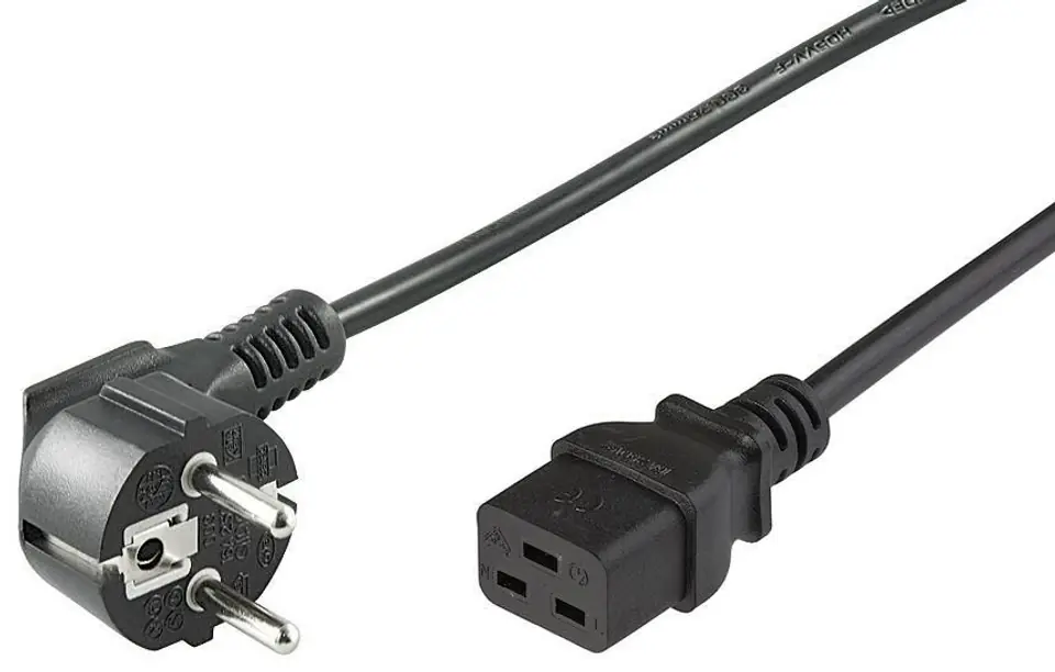 ⁨MicroConnect Power Cord CEE 7/7 - C19 0.5m⁩ w sklepie Wasserman.eu