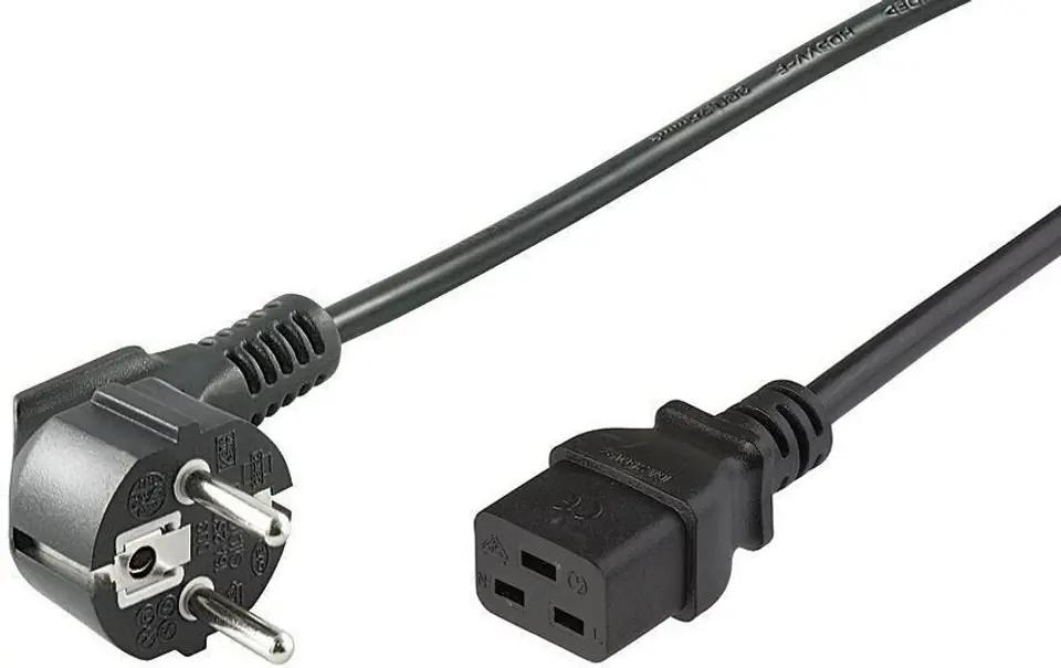 ⁨MicroConnect Power Cord CEE 7/7 - C19 5m⁩ w sklepie Wasserman.eu