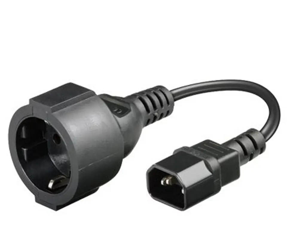 ⁨MicroConnect Power Cord C14 -Schuko M-F⁩ w sklepie Wasserman.eu