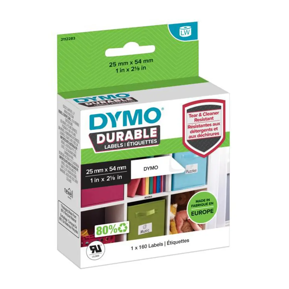 ⁨DYMO LabelWriterT Durable Labels -⁩ w sklepie Wasserman.eu