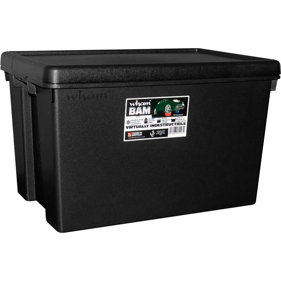 ⁨POJEMNIK Z POKRYWĄ WHAM HEAVY DUTY BOX 62L⁩ w sklepie Wasserman.eu