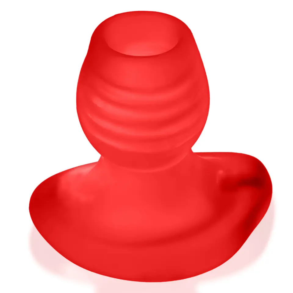 ⁨Oxballs - Glowhole-1 Hollow Buttplug with Led Light Small Red⁩ at Wasserman.eu