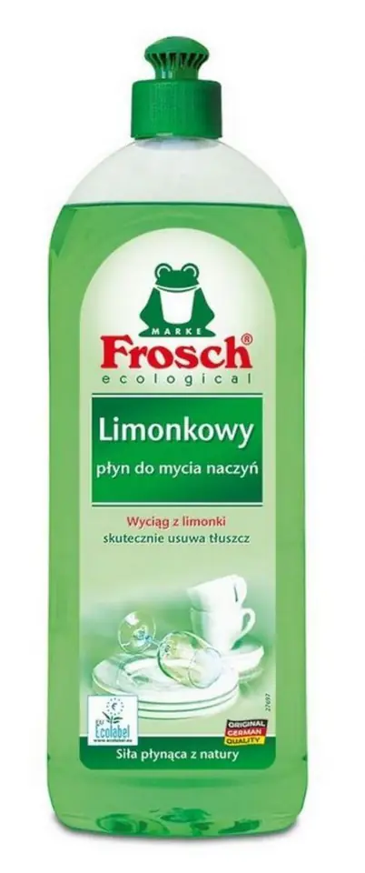 ⁨FROSCH 750ml Płyn do mycia naczyń LIMONKOWY⁩ w sklepie Wasserman.eu