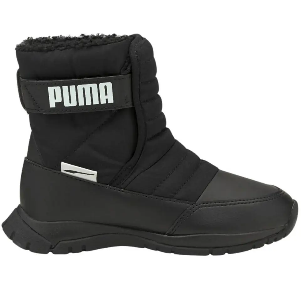 ⁨Buty Puma Nieve Wtr AC Ps Jr 380745 (kolor Czarny, rozmiar 35)⁩ w sklepie Wasserman.eu