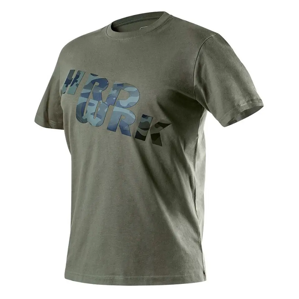 ⁨Olive work t-shirt CAMO, size L⁩ at Wasserman.eu