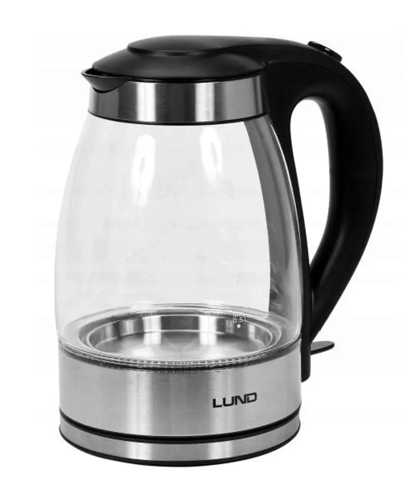 ⁨LED GLASS ELECTRIC KETTLE 1.8L⁩ at Wasserman.eu