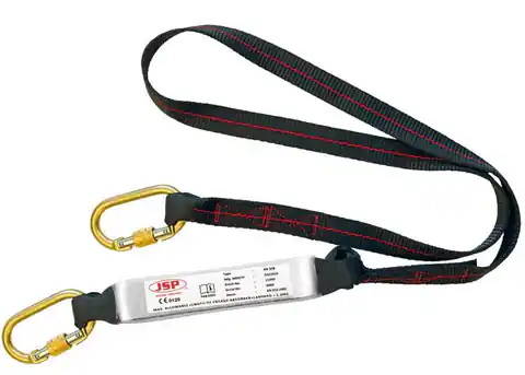 ⁨JSP SPARTAN SAFETY SHOCK ABSORBER WITH CARABINERS⁩ at Wasserman.eu