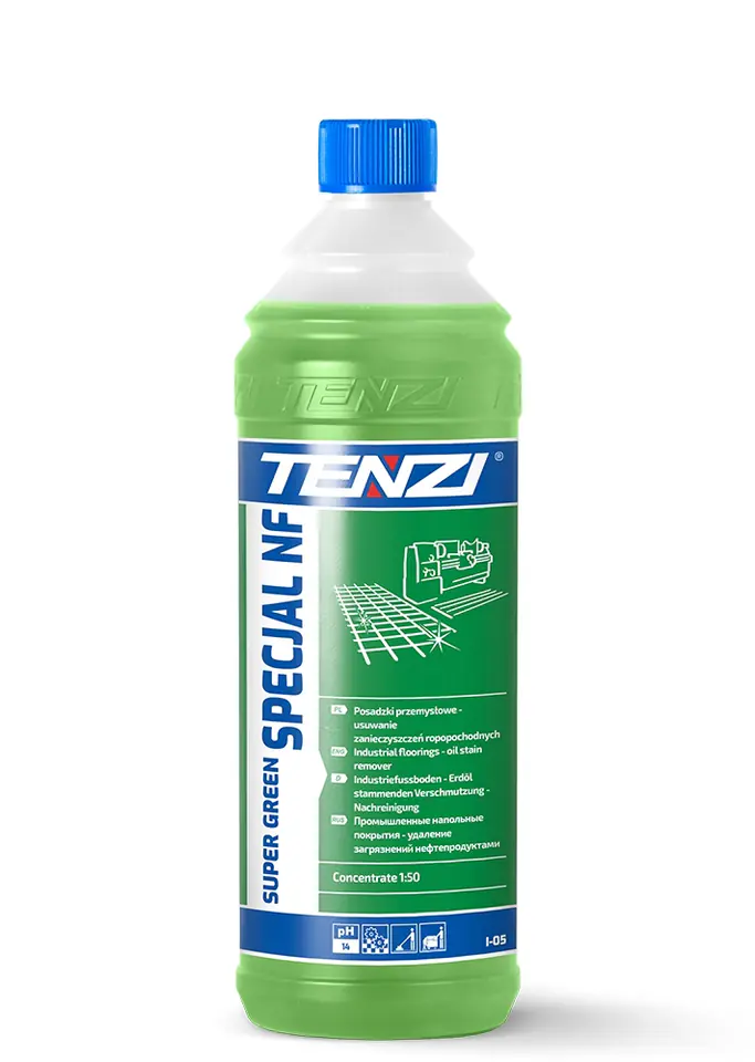 ⁨PROF. SUPER GREEN SPECIAL NF 1L FLOOR CLEANER⁩ at Wasserman.eu