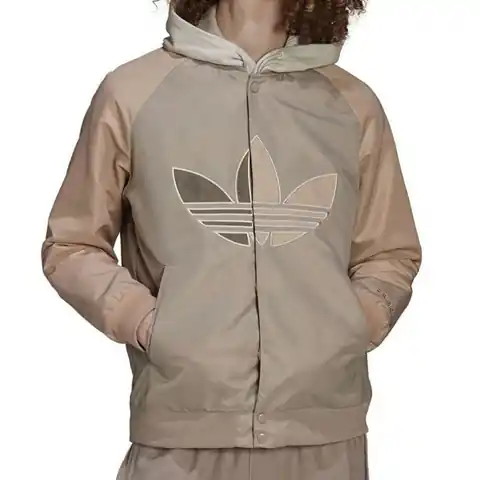 ⁨Kurtka adidas Originals Clgt Jacket M (kolor Beżowy/Kremowy, rozmiar L)⁩ w sklepie Wasserman.eu