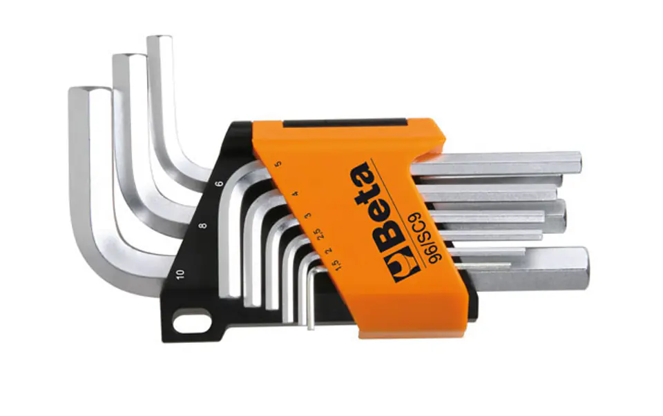 ⁨KPL. HEXAGONAL ANGLED WRENCHES 1.5-10MM⁩ at Wasserman.eu