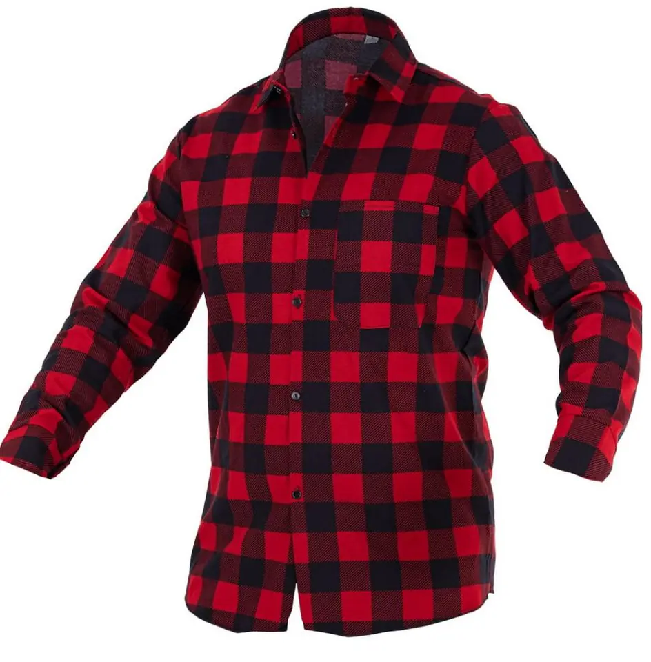 ⁨FLANNEL SHIRT RED, POLISH SIZE XL⁩ at Wasserman.eu