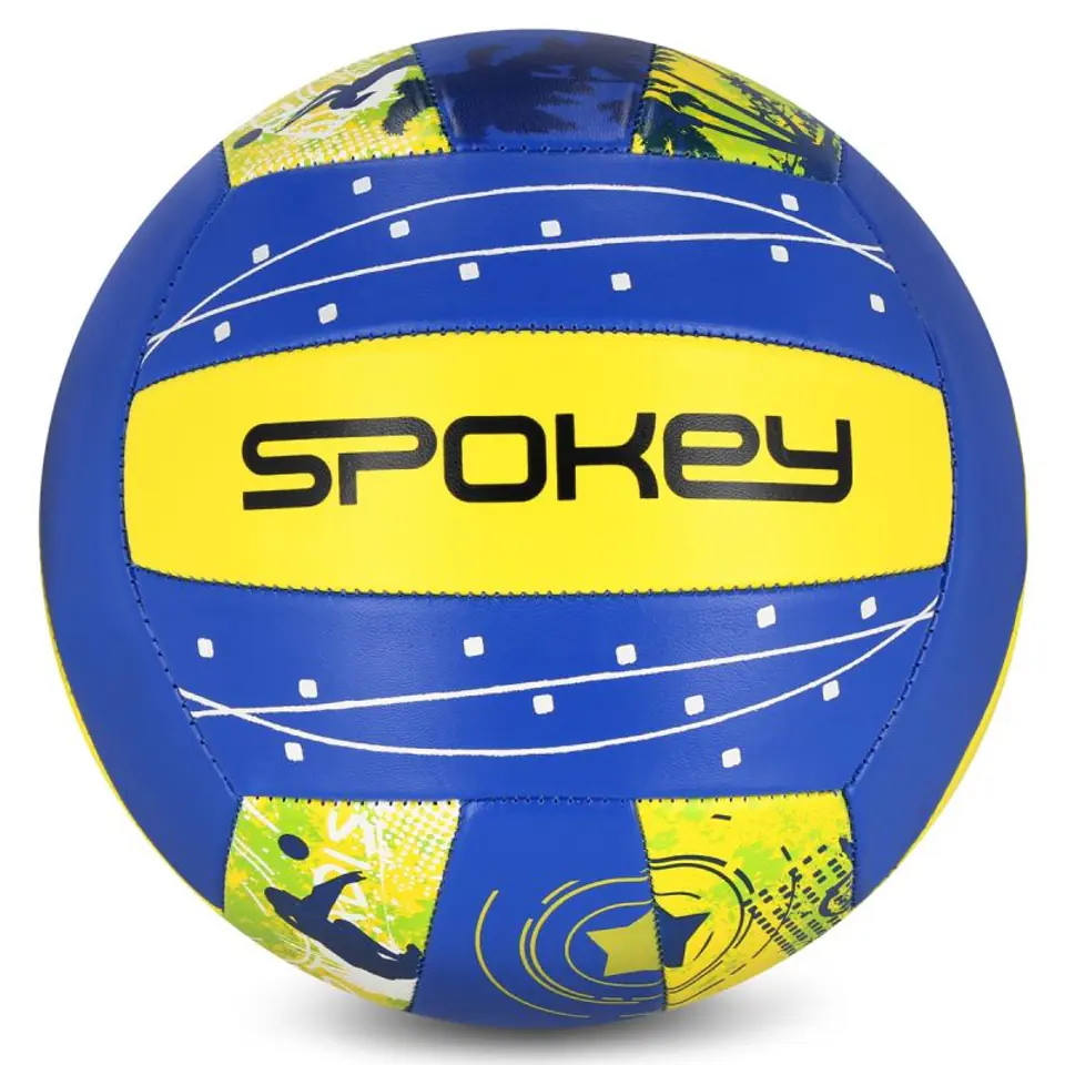 ⁨Piłka siatkowa Spokey Libero SPK (kolor Czarny)⁩ w sklepie Wasserman.eu