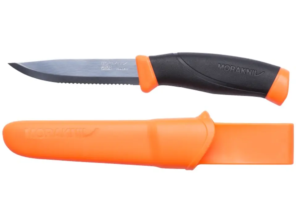 ⁨KNIFE WITH SCABBARD MORA COMPANION F SERRATED⁩ at Wasserman.eu