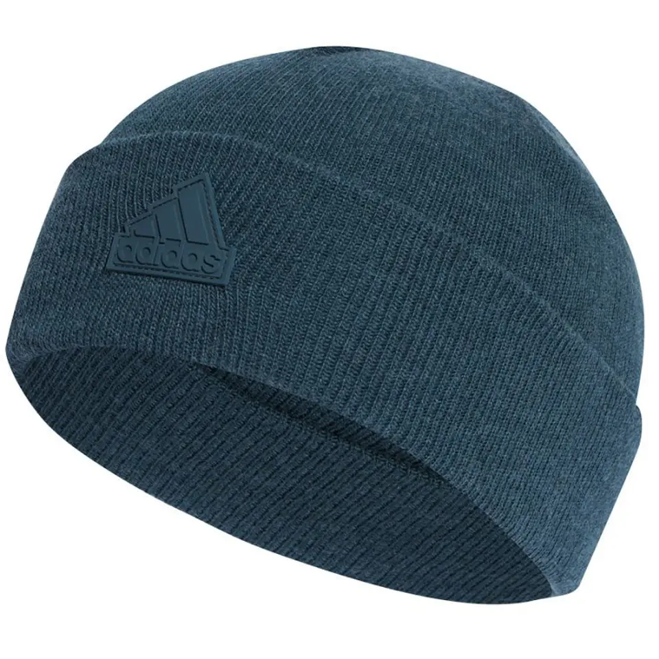 ⁨Czapka adidas TEC Beanie CUF (kolor Zielony)⁩ w sklepie Wasserman.eu