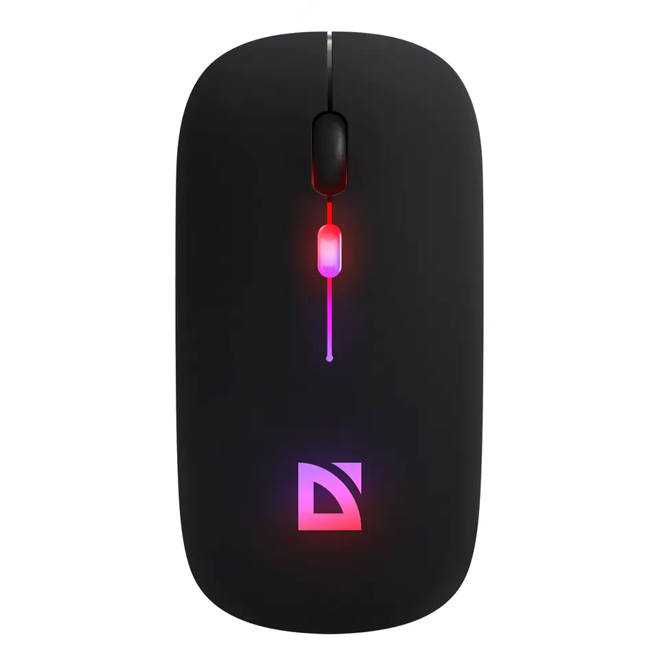 Mysz bezprzewodowa, Defender TOUCH MM-997, czarna, optyczna, 1600DPI w sklepie Wasserman.eu