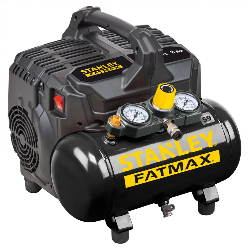 ⁨OIL-FREE COMPRESSOR 6L 8 BAR SILENCED FATMAX⁩ at Wasserman.eu