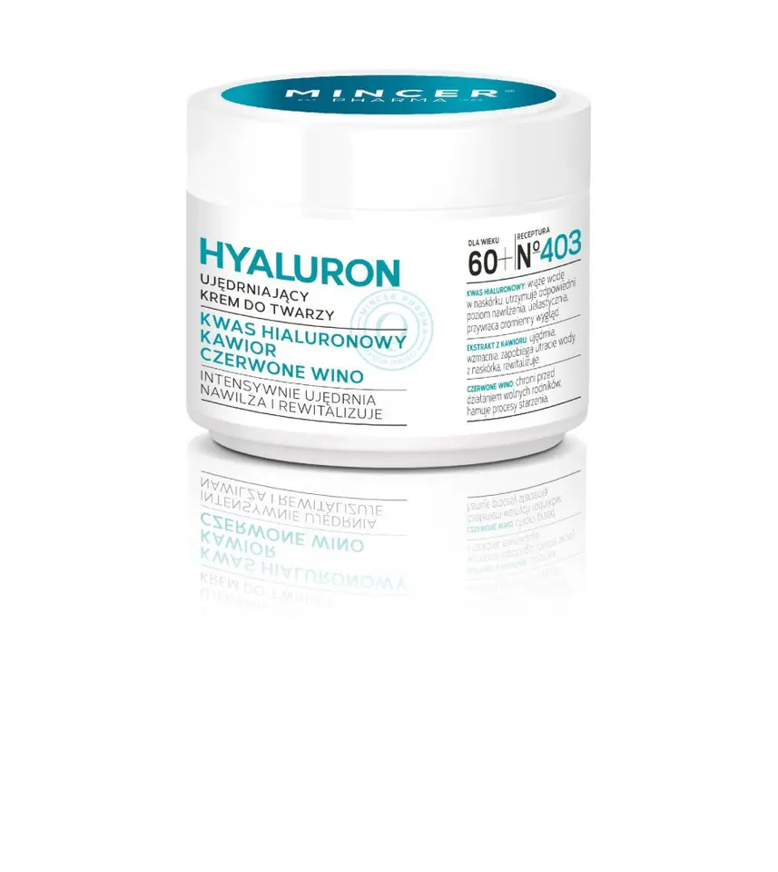 ⁨Mincer Pharma Hyaluron Firming Cream 60+ nr 403 50ml⁩ at Wasserman.eu