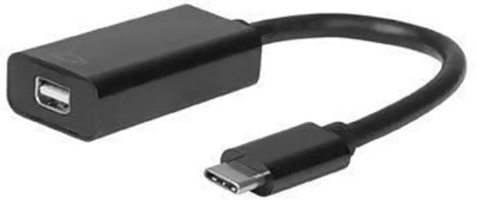 ⁨Garbot USB3.1 C-MiniDP. M/F. 15cm⁩ w sklepie Wasserman.eu