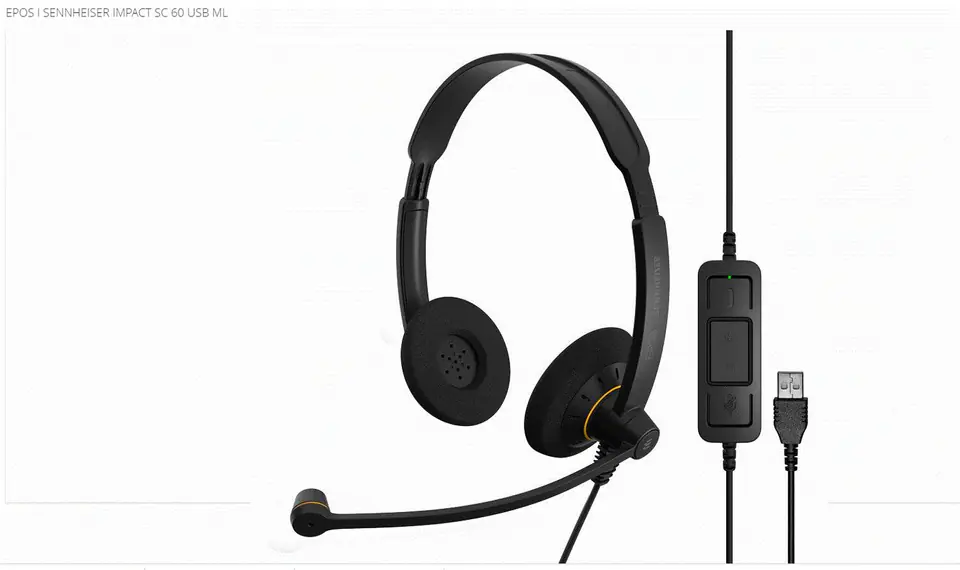 ⁨EPOS I SENNHEISER IMPACT SC 60 USB⁩ w sklepie Wasserman.eu