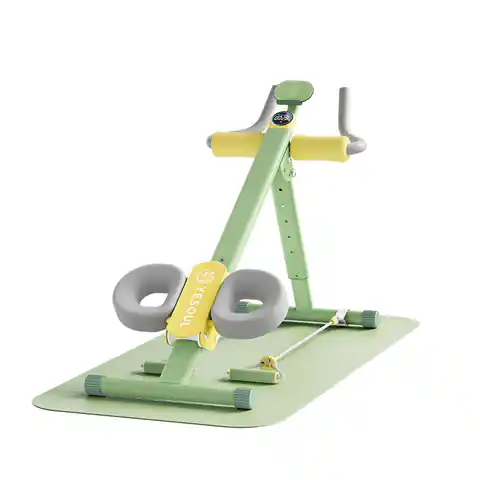 ⁨Yesoul ABS Roller Gym Equipment WT50 Green | Abdominal Muscle Exercise Equipment |⁩ at Wasserman.eu