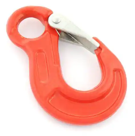 ⁨SUSPENSION HOOK WITH EAR AND PROTECTION G8 10MM WLL 3.15T⁩ at Wasserman.eu