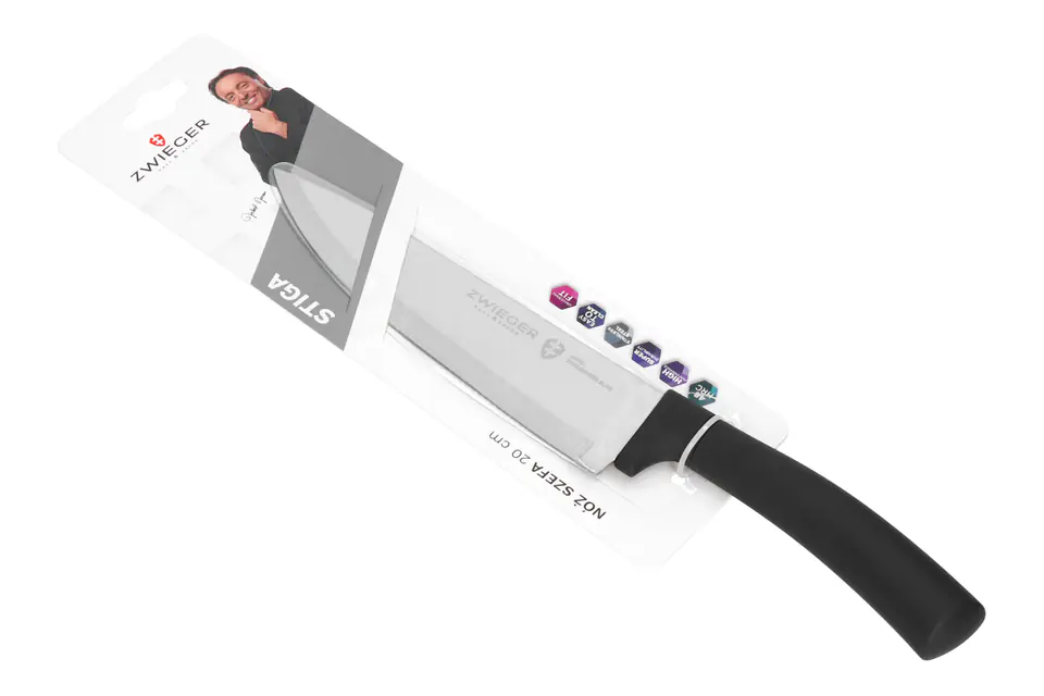 ZWIEGER STIGA Nóż szefa 20cm w sklepie Wasserman.eu