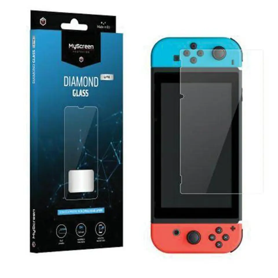 ⁨Szkło Hartowane NINTENDO SWITCH MyScreen Diamond Glass Lite⁩ w sklepie Wasserman.eu