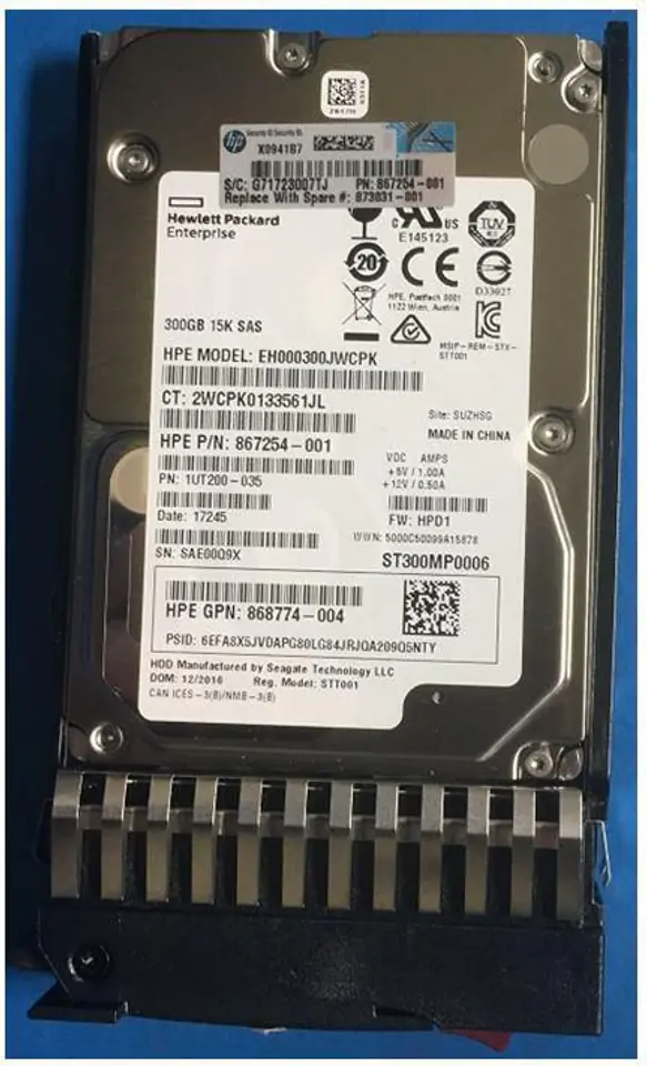 ⁨Hewlett Packard Enterprise HDD 300GB 12G 15K SFF SAS⁩ w sklepie Wasserman.eu