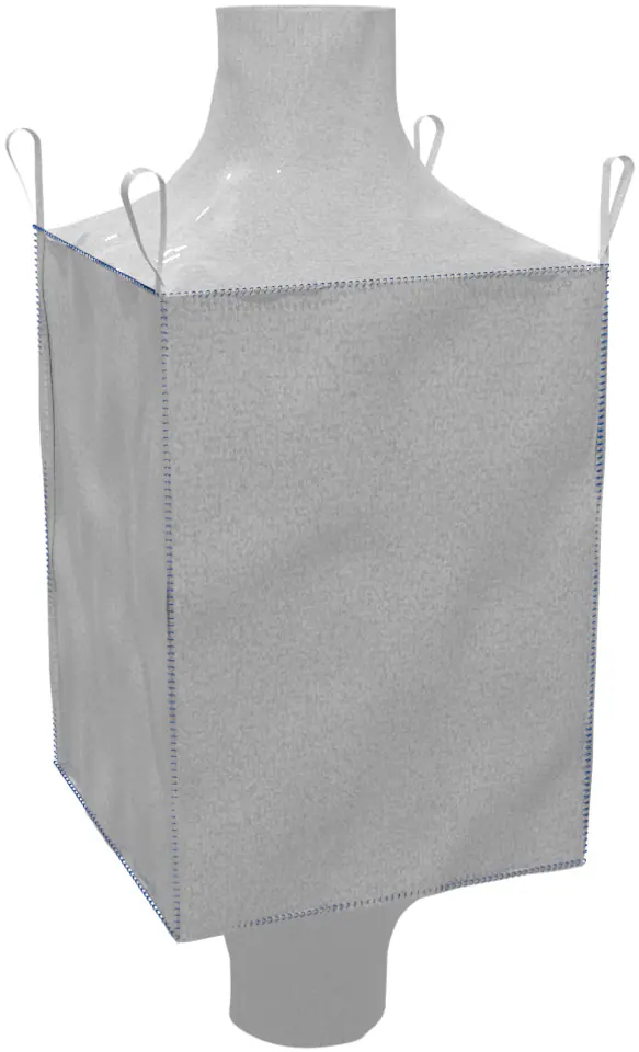 ⁨WOREK BIG-BAG 90*90*90 CM BIAŁY, KOMIN WSYPOWY - WYSYPOWY⁩ w sklepie Wasserman.eu