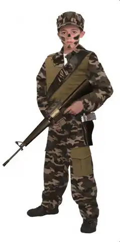 ⁨Strój Siły Specjalne żołnierz 5w1 przebranie kostium 116⁩ w sklepie Wasserman.eu