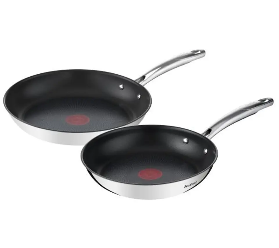 ⁨Zestaw 2 patelni TEFAL Duetto+ G732S255 24/28 cm⁩ w sklepie Wasserman.eu